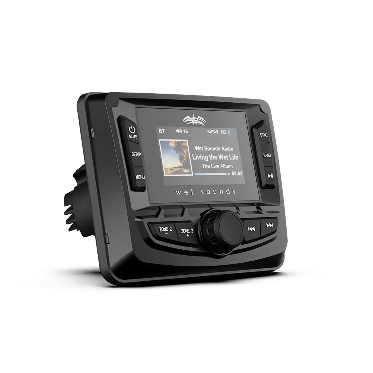 Wet Sounds WS-MC-2 — AM/FM/Weather Band Marine Media Center