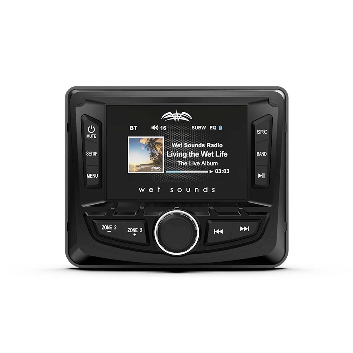 Wet Sounds WS-MC-2 — AM/FM/Weather Band Marine Media Center - Image 2
