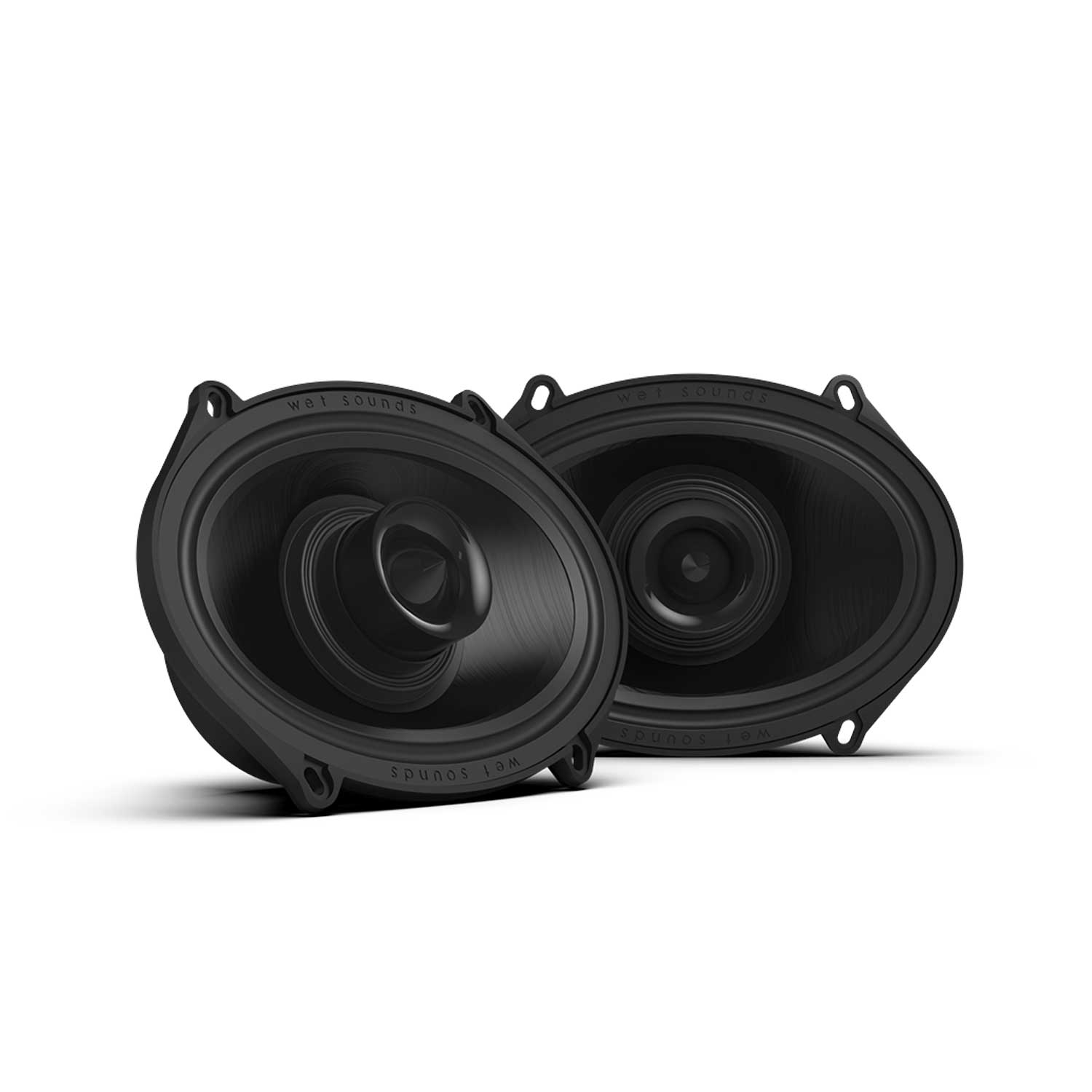 Wet Sounds ZERO 57 Series 5x7" High-Output Marine Coaxial Speakers (Pair)